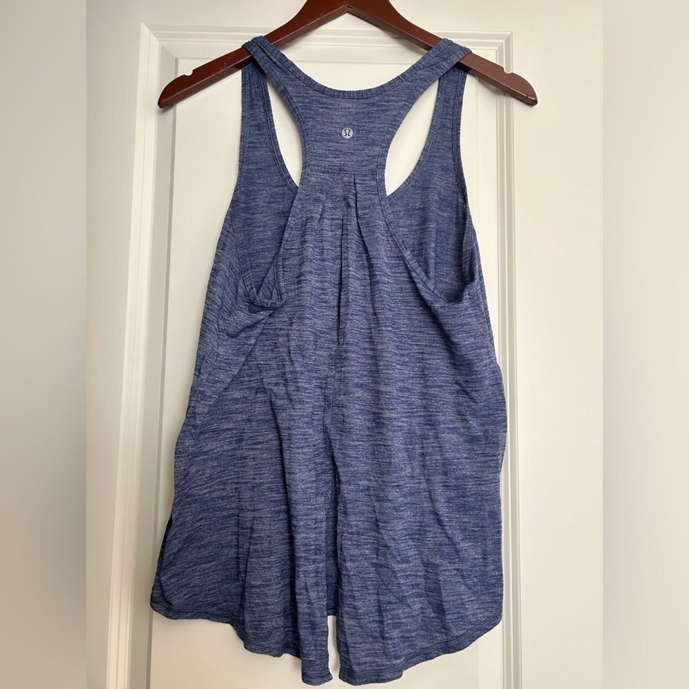 Lululemon Racerback Tank in Blue - Picture 2 of 3